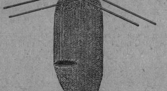 Картинка по теме - как вязать четырьмя спицами