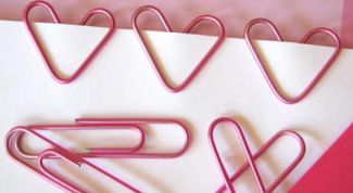Картинка по теме - как сделать сердечко из скрепок