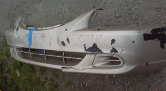 Картинка по теме - как выправить бампер