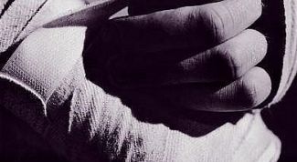 Картинка по теме - как мотать бинты в боксе