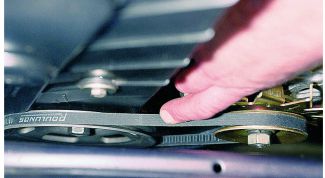 Картинка по теме - как подтянуть ремень генератора на калине