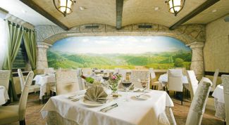 Картинка по теме - как украшать ресторан