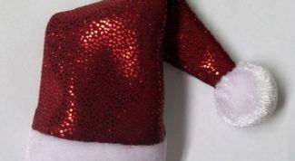 Картинка по теме - как сделать шапку деда мороза