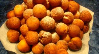 Картинка по теме - как приготовить пончики из творога