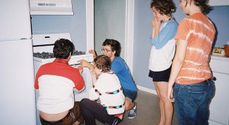 Картинка по теме - как определить температуру в газовой духовке