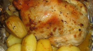 Картинка по теме - как приготовить курицу в рукаве для запекания