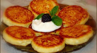 Картинка по теме - как жарить сырники