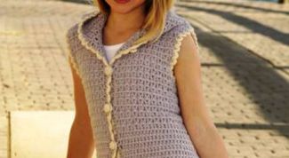 Картинка по теме - как связать жилет для девочки