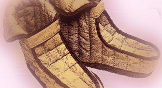 Картинка по теме - как сшить домашние сапожки