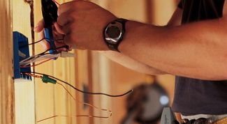 Картинка по теме - как провести электрику