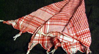 Картинка по теме - как наматывать арафатку