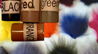 Картинка по теме - как окрасить мех