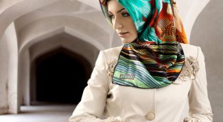 Картинка по теме - как завязывать восточный платок