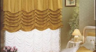 Картинка по теме - как сшить шторы маркиза