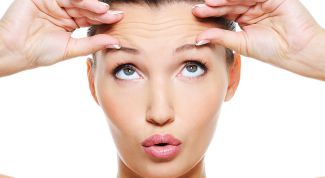 Картинка по теме - как убрать мимические морщины на лбу