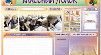 Картинка по теме - как сделать классный уголок