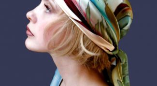Картинка по теме - как сшить косынку