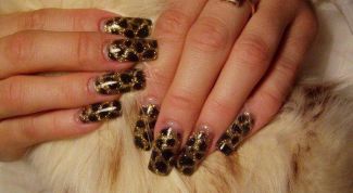 Картинка по теме - как сделать леопардовый маникюр