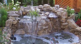 Картинка по теме - как сделать на даче фонтан