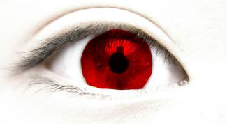 Картинка по теме - как сделать в фотошопе красные глаза