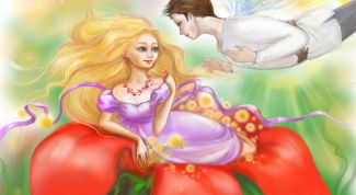 Картинка по теме - как нарисовать дюймовочку