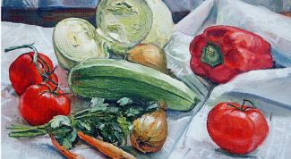 Картинка по теме - как нарисовать овощи
