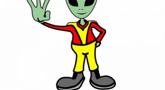 Картинка по теме - как рисовать инопланетянина 