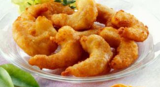 Картинка по теме - как готовить креветки в кляре