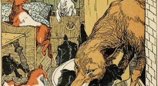 Картинка по теме - как нарисовать волка и козлят