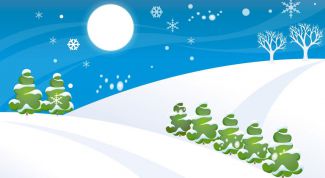 Картинка по теме - как нарисовать сугроб