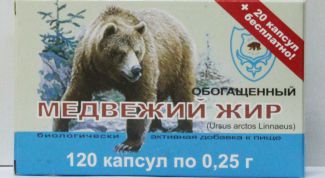 Картинка по теме - как принимать медвежий жир