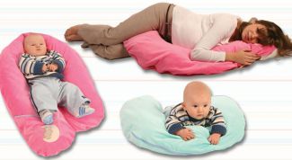 Картинка по теме - как сшить подушку для кормления