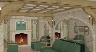 Картинка по теме - как построить перспективу в интерьере