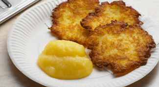 Картинка по теме - как приготовить оладьи картофельные