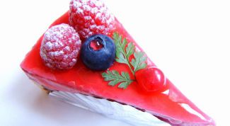 Картинка по теме - как украсить торт желе