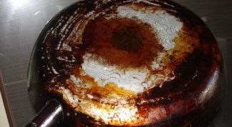 Картинка по теме - как убрать нагар на сковороде