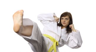 Картинка по теме - как поставить удар ногой