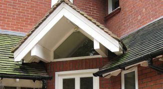 Картинка по теме - как сделать навес над крыльцом