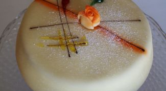 Картинка по теме - как обтянуть торт мастикой