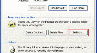 Картинка по теме - как очистить кэш internet explorer 8