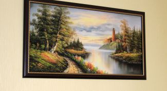 Картинка по теме - как крепить картину