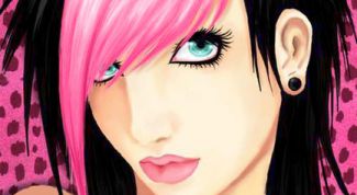 Картинка по теме - как нарисовать эмо-девочку