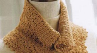 Картинка по теме - как вывязать воротник