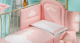 Картинка по теме - как сшить комплект для детской кроватки