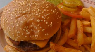 Картинка по теме - как готовить чизбургер