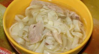 Картинка по теме - как варить куриную лапшу