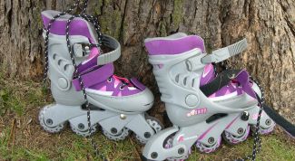 Картинка по теме - как научить ребёнка кататься на роликах