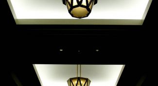 Картинка по теме - как повесить люстру на гипсокартон