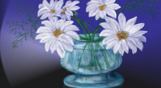 Картинка по теме - как рисовать цветы гуашью