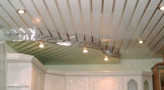 Картинка по теме - как делать реечный потолок